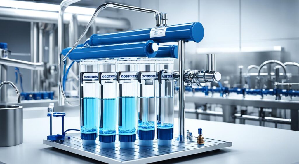 purificação de água por osmose reversa